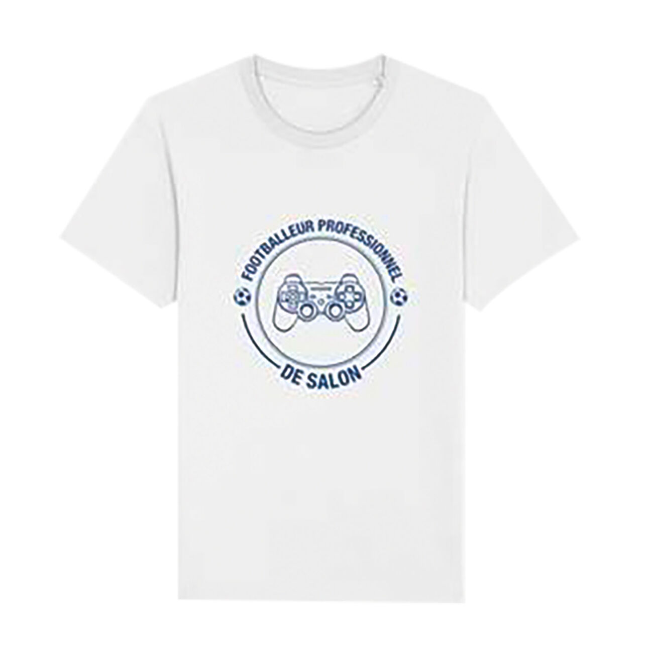 T-Shirt Blanc Vintage 'Jambe Humide' - Personnalisable - Cadeau Homme/Femme - Neuf Avec étiquettes