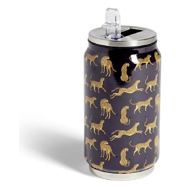 Canette isotherme 260ml inox Ø6,5xH13,5cm - 4 modèles