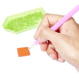 Veilleuse LED cr&eacute;ative diamant &agrave; coller pour enfant