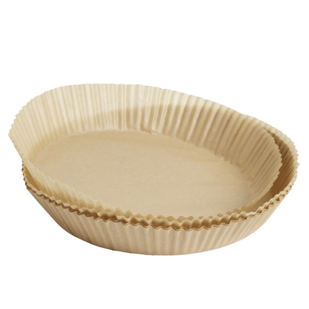 Papier cuisson pour friteuse sans huile 25 feuilles &Oslash;20cm