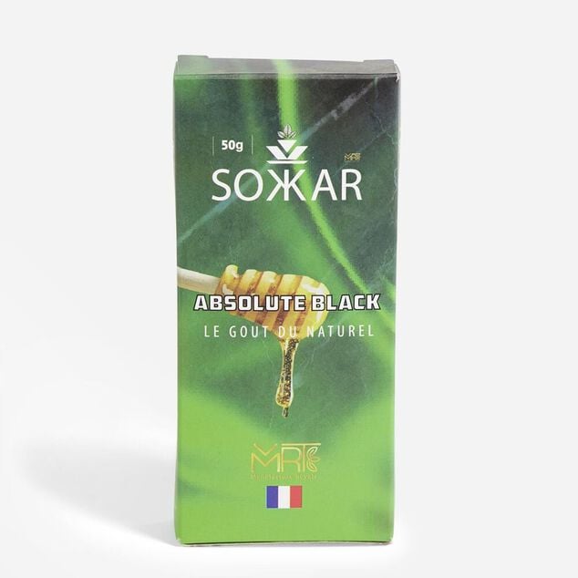 Chicha goût Absolute Black Rouge 200g