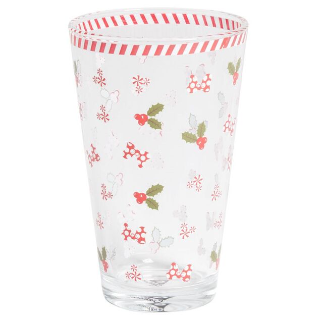 Verre Disney No&euml;l Mickey Minnie 30cl x3