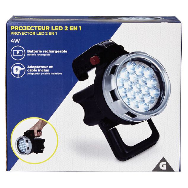 Projecteur LED rechargeable 170LM