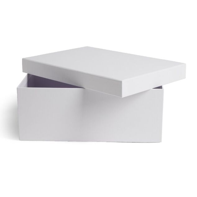 Boîte papier blanc 40x26,5x13cm