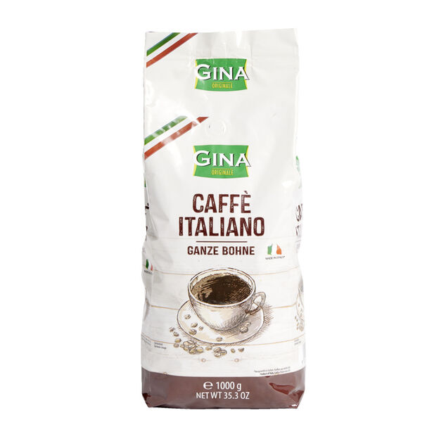 Caf&eacute; cr&egrave;me en grain Gina Originale 1kg