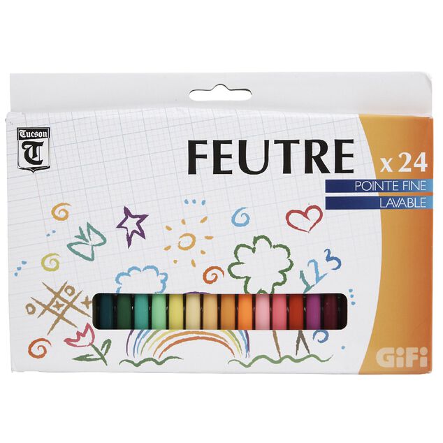 Feutre x24