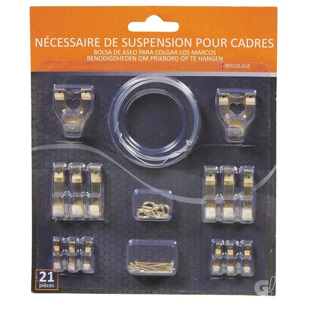 Kit de suspension pour cadres tableaux