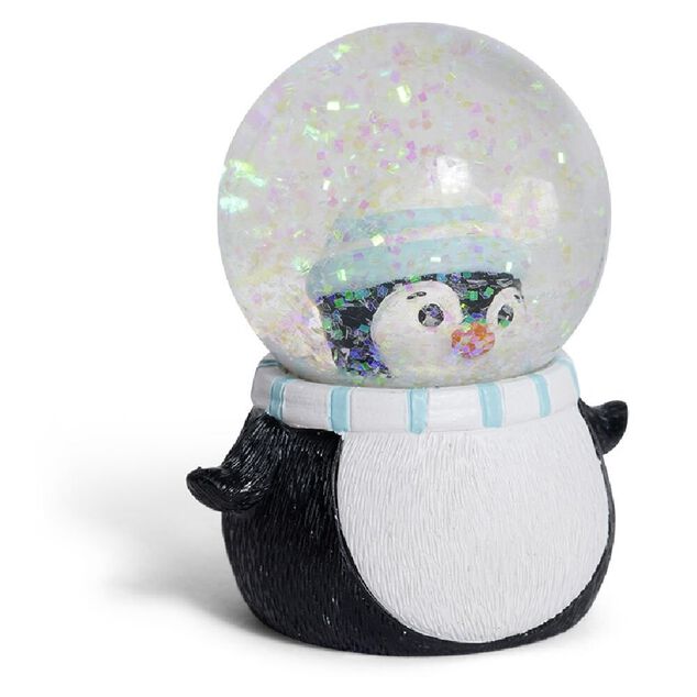 Boule à neige Noël Ø4,5xH7cm