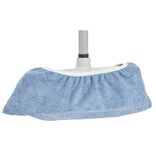 Housse balai microfibre bleu