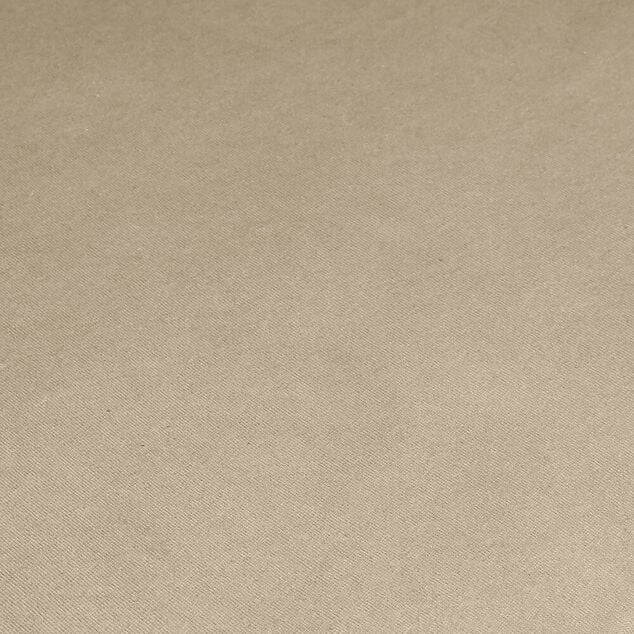 Parure de lit 2 personnes 240x220cm avec 2  taies polyester uni taupe