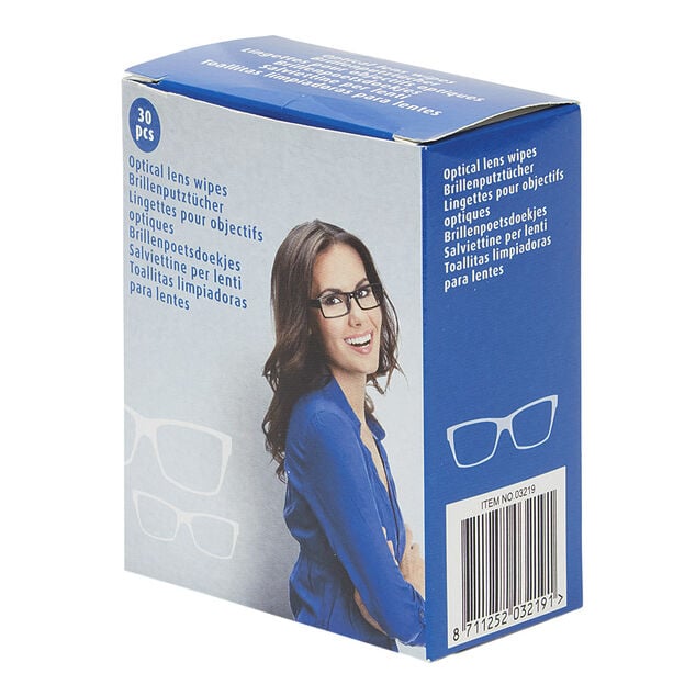 Lingette nettoyante pour lunette x30