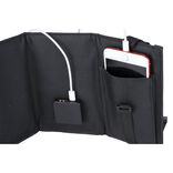 Chargeur solaire nomade noir 8W