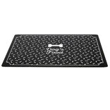 Tapis repose gamelle animaux Dog's Food plastique 32x43cm
