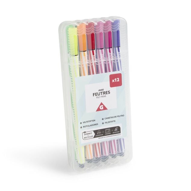 Feutre x12