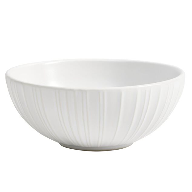 Bol en c&eacute;ramique blanc &Oslash;15xH.6,5cm