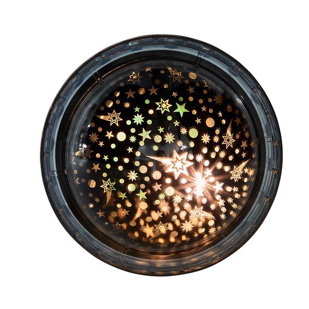 Lampe flottante solaire projecteur motif &Oslash;13,5xH11cm