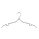 Cintre pliable bleu blanc et gris x3