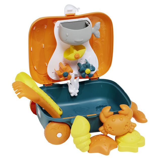 Valise et jeu de plage Funky 7 accessoires