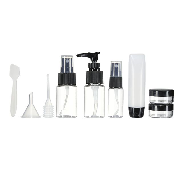 Flacon de voyage kit 9 pièces (3 modèles)