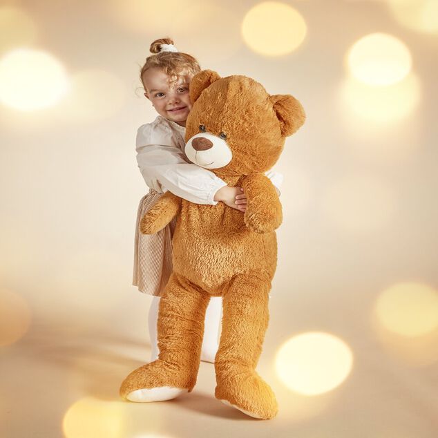 Peluche ours 38x28xH100cm