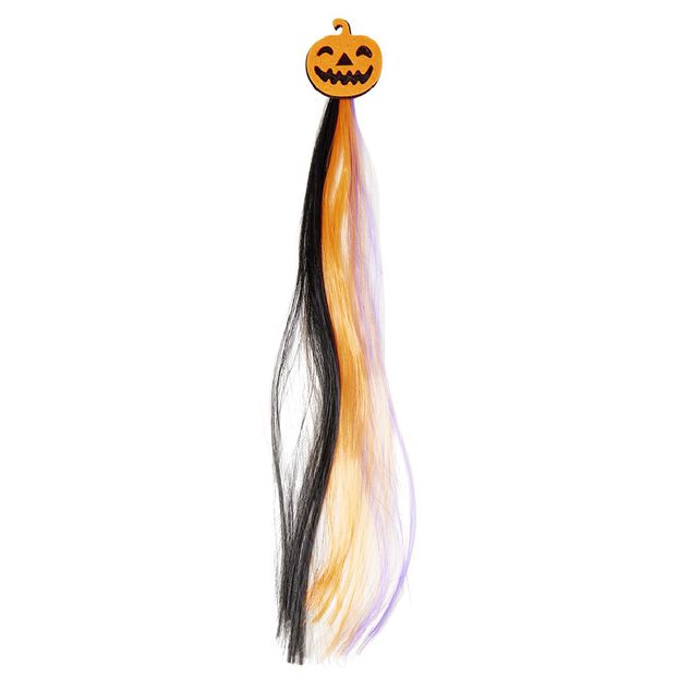 Barrette &agrave; cheveux avec m&egrave;ches Halloween (5 mod&egrave;les)