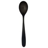 Cuillère à café inox L15,5cm manche bagatelle noir