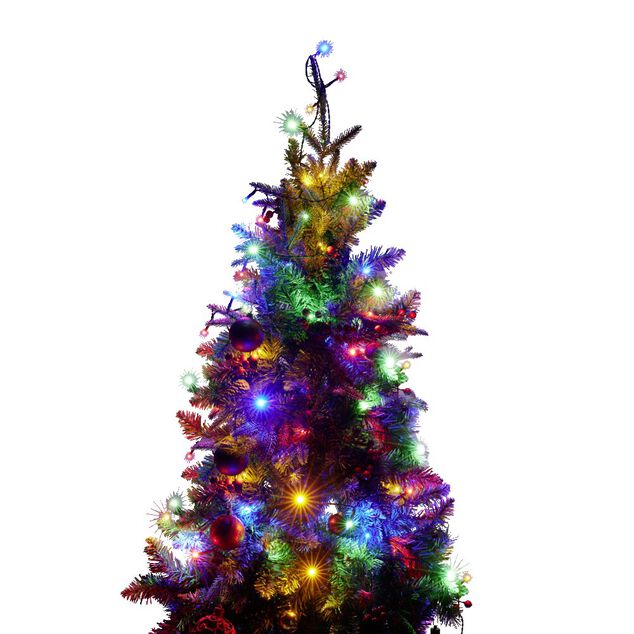 Guirlande lumineuse et musicale intérieure 100LED multicolores 9,9m