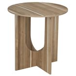 Table basse ronde en bois Wood XL &Oslash;54xH55,5cm