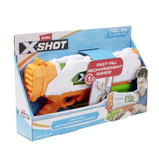 Pistolet &agrave; eau enfant remplissage rapide 39,8x7,5xH21,4cm