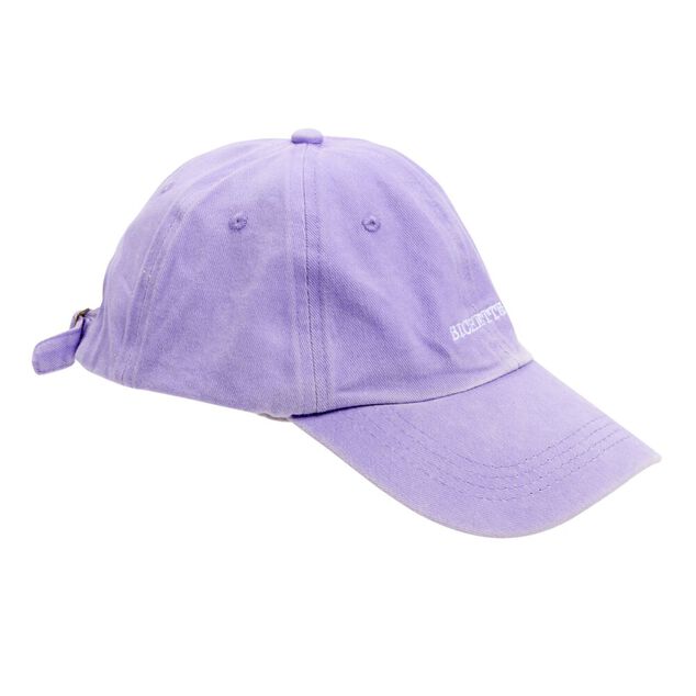 Casquette délavée avec motif brodé 27,5x18,xH10cm (4 modèles)