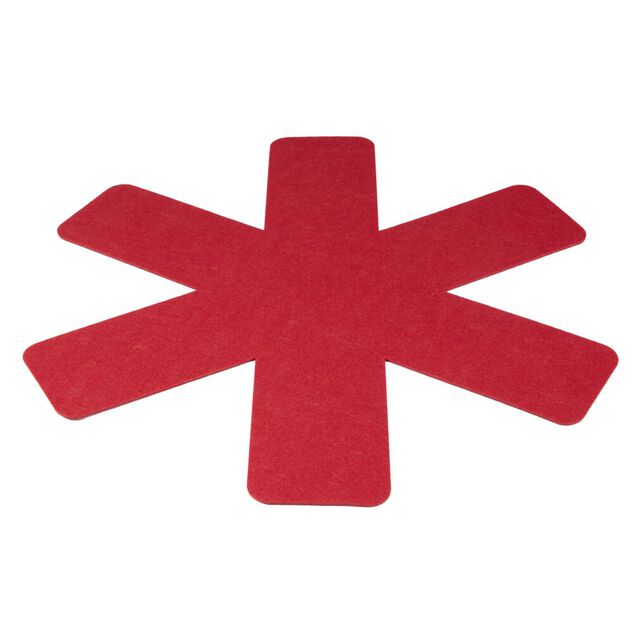 Prot&egrave;ge-po&ecirc;le x4 feutrine &Oslash;38cm (4 mod&egrave;les)