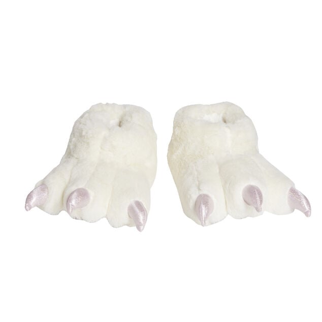 Chaussons griffes blanc et rose T36 &agrave; T45