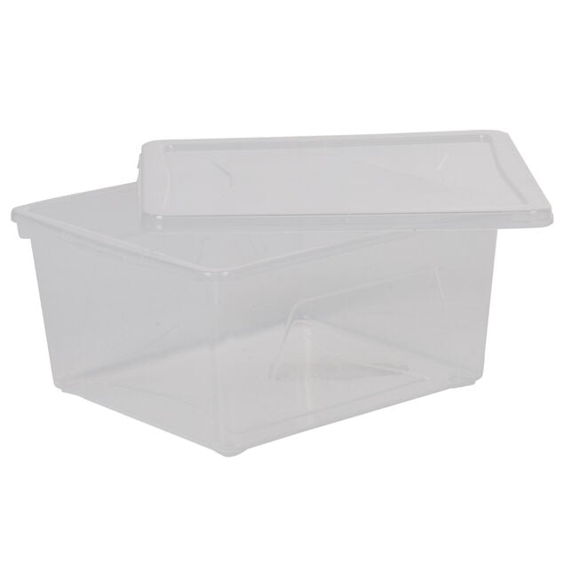 Bo&icirc;te de rangement transparente 2 L