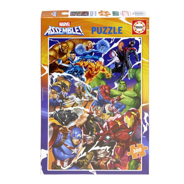 Puzzle enfant Marvel h&eacute;ros 300 pi&egrave;ces