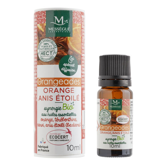 Synergie d'huiles essentielles bio 10 ml
