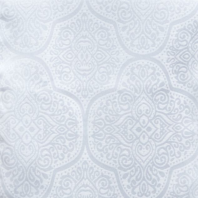 Chemin de table motif jacquard blanc