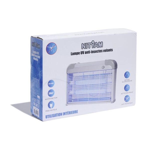 Lampe UV anti-insectes volants