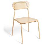 Chaise de jardin faro empilable terracotta 48x52xh82cm