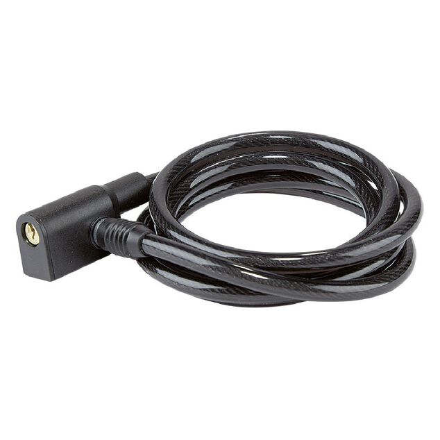 Câble antivol spirale avec 2 clés incluses