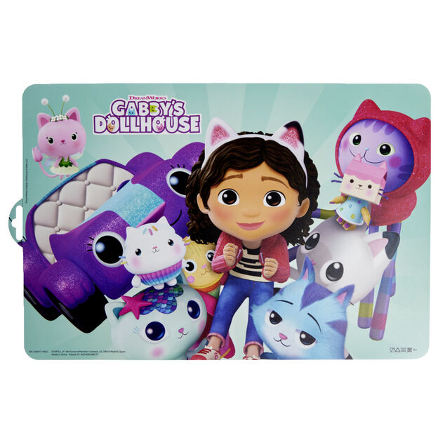 Set de table pour enfant Gabby et la Maison Magique 43x27cm