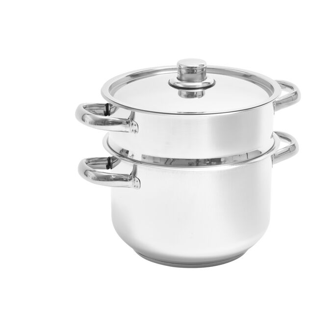 Couscoussier inox 6L tous feux &Oslash;20cm