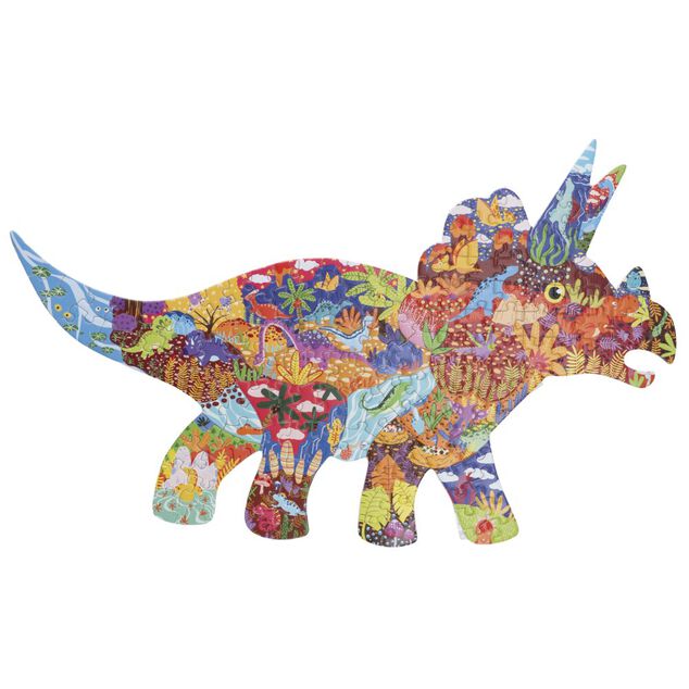 Puzzle enfant forme animaux 80&agrave;200 pi&egrave;ces carton (4 mod&egrave;les)
