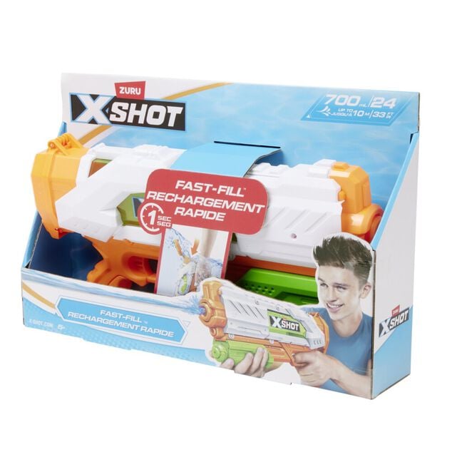 Pistolet &agrave; eau enfant remplissage rapide 39,8x7,5xH21,4cm