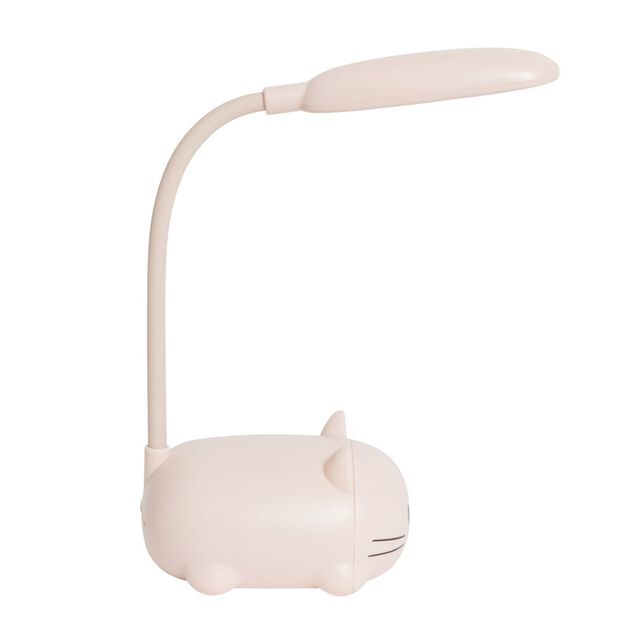 Veilleuse kawaii LED chat 11x8,5xH21cm