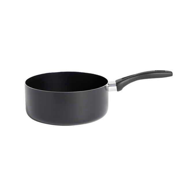 Casserole tous feux sauf induction aluminium noir &Oslash;20cm