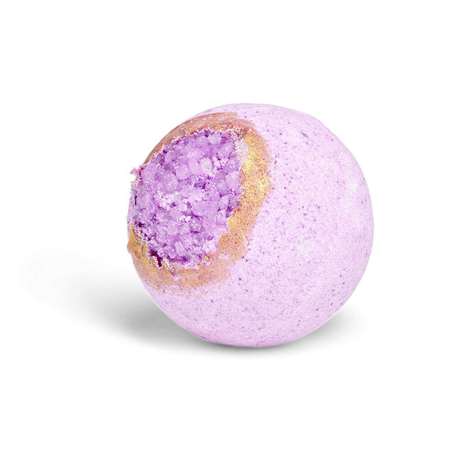 Bombe de bain cristal de sel zen 100g 3 coloris