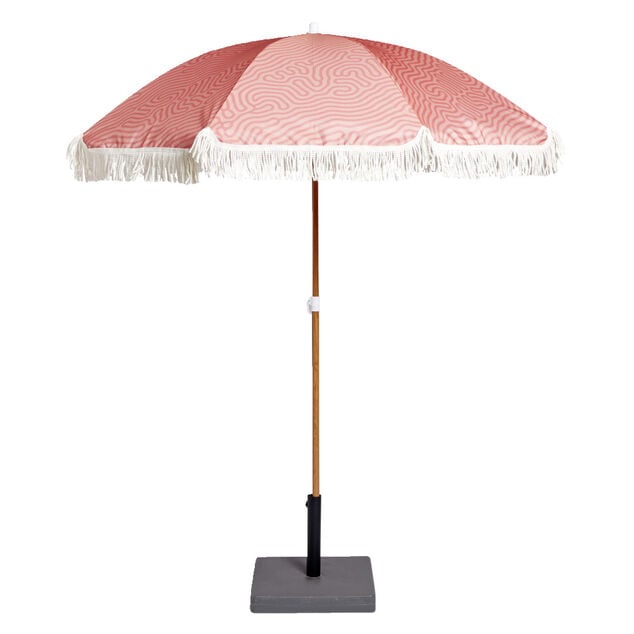 Parasol de plage rose &Oslash;160cm