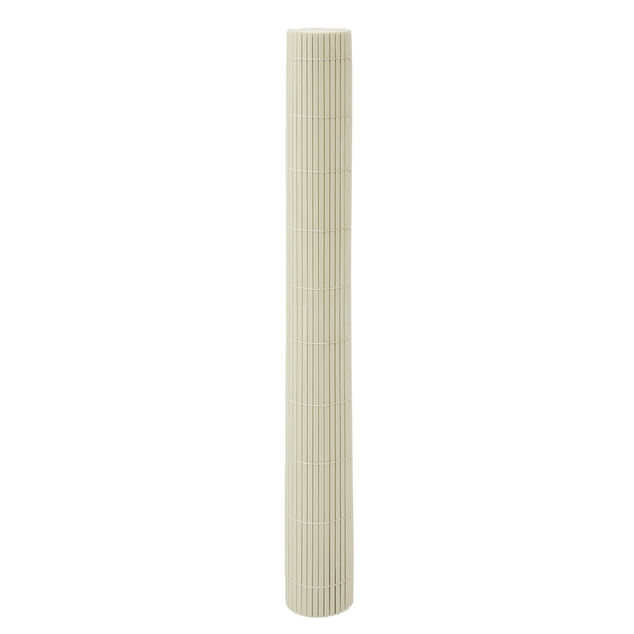 Brise-vue double face en plastique gris clair L300xH100cm