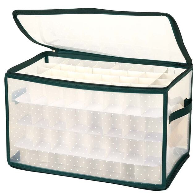 Housse rangement compartiment&eacute;e Noel