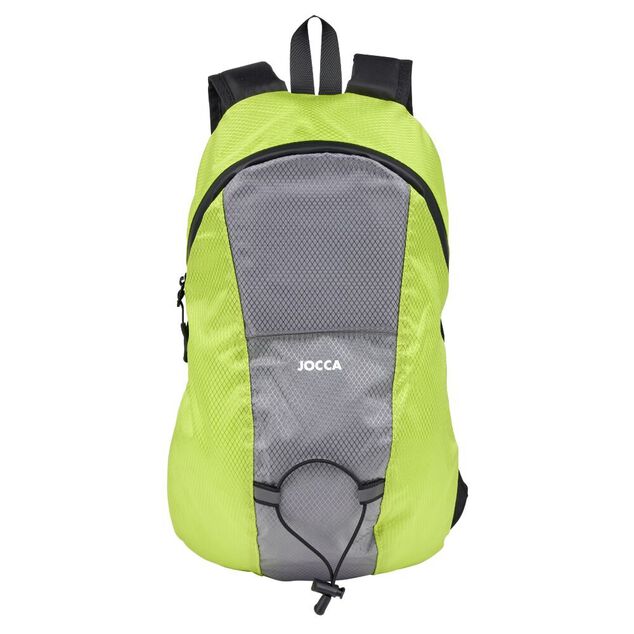 Sac &agrave; dos signal&eacute;tique LED vert et gris